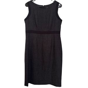 BLACK LABEL EVAN PICONE Sleeveless Dress Career Professional Colorblock EUC 8